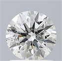 Diamante Natural 1.03 quilates, Redondo , Color G, claridad I1 y certificado GIA
