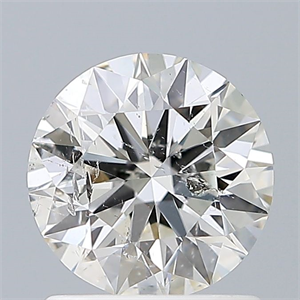 Foto Diamante Natural 1.03 quilates, Redondo , Color G, claridad I1 y certificado GIA de