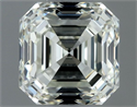 Natural Diamond 1.02 Carats, Asscher with  Cut, J Color, VVS2 Clarity and Certified by IGI