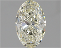 Natural Diamond 1.30 Carats, Oval with  Cut, M Color, VS1 Clarity and Certified by GIA