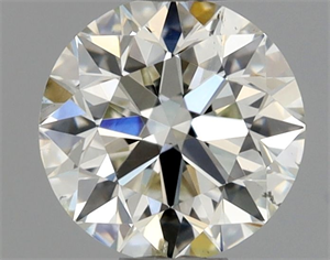 Picture of Natural Diamond 0.40 Carats, Round with Excellent Cut, J Color, SI2 Clarity and Certified by GIA