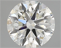 Diamante Natural 0.77 quilates, Redondo , Color H, claridad IF y certificado GIA