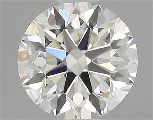 Foto Diamante Natural 0.77 quilates, Redondo , Color H, claridad IF y certificado GIA de