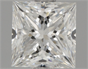 Natural Diamond 0.80 Carats, Princess with  Cut, G Color, SI2 Clarity and Certified by GIA