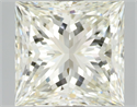 Diamante Natural 3.02 quilates, Princesa , Color J, claridad VVS2 y certificado IGI