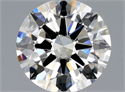 Diamante Natural 1.00 quilates, Redondo , Color J, claridad SI2 y certificado GIA