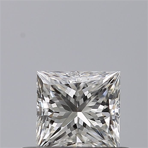 Picture of Natural Diamond 0.40 Carats, Princess with  Cut, F Color, VVS1 Clarity and Certified by GIA