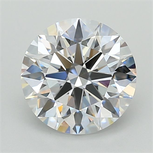 Picture of Lab Grown Diamond 3.04 Carats, Round with Ideal Cut, D Color, VVS1 Clarity and Certified by IGI