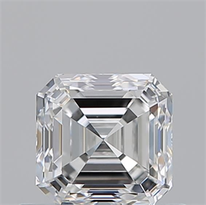 Picture of Natural Diamond 0.70 Carats, Asscher with  Cut, F Color, VS1 Clarity and Certified by GIA