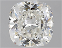 Natural Diamond 1.52 Carats, Cushion with  Cut, H Color, SI2 Clarity and Certified by GIA