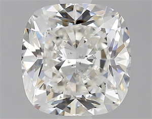 Picture of Natural Diamond 1.52 Carats, Cushion with  Cut, H Color, SI2 Clarity and Certified by GIA
