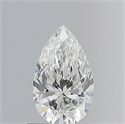 Natural Diamond 0.68 Carats, Pear with  Cut, G Color, SI1 Clarity and Certified by GIA
