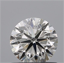 Natural Diamond 0.70 Carats, Round with Very Good Cut, G Color, VVS1 Clarity and Certified by GIA