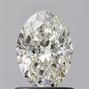 Foto Diamante Natural 0.80 quilates, Ovalado , Color J, claridad VS1 y certificado GIA de