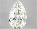 Diamante Natural 7.00 quilates, De pera , Color J, claridad VVS1 y certificado IGI
