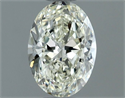 Natural Diamond 0.50 Carats, Oval with  Cut, J Color, VVS1 Clarity and Certified by IGI