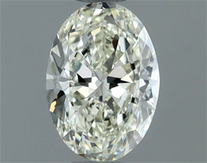 Picture of Natural Diamond 0.50 Carats, Oval with  Cut, J Color, VVS1 Clarity and Certified by IGI