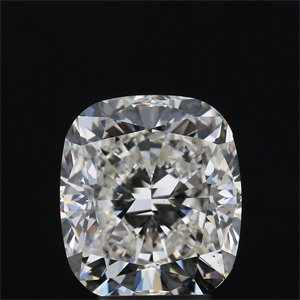 Picture of Natural Diamond 3.85 Carats, Cushion with  Cut, I Color, VS1 Clarity and Certified by GIA