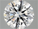 Lab Grown Diamond 3.10 Carats, Round with Ideal Cut, E Color, VS2 Clarity and Certified by IGI