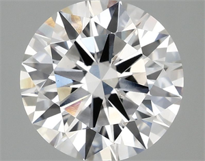 Picture of Lab Grown Diamond 3.10 Carats, Round with Ideal Cut, E Color, VS2 Clarity and Certified by IGI