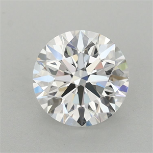 Picture of Lab Grown Diamond 1.10 Carats, Round with Ideal Cut, E Color, VVS2 Clarity and Certified by IGI