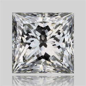 Foto Diamante Natural 1.01 quilates, Princesa , Color H, claridad VVS2 y certificado GIA de
