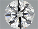 Diamante Natural 1.07 quilates, Redondo , Color E, claridad VVS2 y certificado GIA