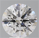 Lab Grown Diamond 4.10 Carats, Round with Ideal Cut, E Color, VS1 Clarity and Certified by IGI