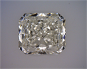 Natural Diamond 1.50 Carats, Radiant with  Cut, J Color, VS2 Clarity and Certified by GIA
