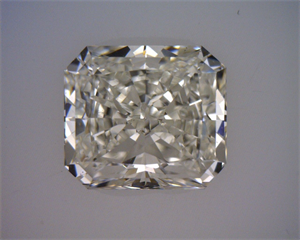 Picture of Natural Diamond 1.50 Carats, Radiant with  Cut, J Color, VS2 Clarity and Certified by GIA