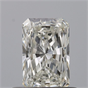 Diamante Natural 0.51 quilates, Radiante , Color I, claridad VVS1 y certificado GIA