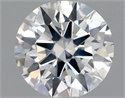 Natural Diamond 0.70 Carats, Round with Excellent Cut, E Color, SI2 Clarity and Certified by GIA