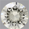 Natural Diamond 0.40 Carats, Round with Very Good Cut, L Color, VS1 Clarity and Certified by IGI