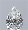 Diamante Natural 0.30 quilates, De pera , Color H, claridad VS1 y certificado GIA