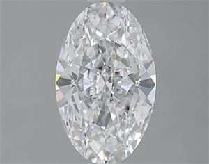 Picture of Natural Diamond 1.00 Carats, Oval with  Cut, D Color, VVS2 Clarity and Certified by GIA