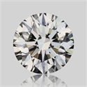 Natural Diamond 0.70 Carats, Round with Excellent Cut, I Color, VVS2 Clarity and Certified by GIA