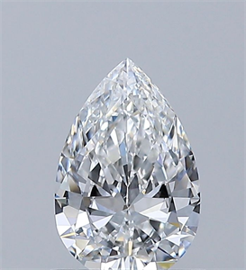 Foto Diamante Natural 0.60 quilates, De pera , Color E, claridad VS1 y certificado GIA de