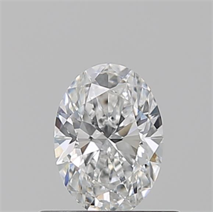 Picture of Natural Diamond 0.51 Carats, Oval with  Cut, E Color, VS2 Clarity and Certified by GIA