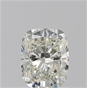 Natural Diamond 1.01 Carats, Cushion with  Cut, K Color, VVS2 Clarity and Certified by GIA