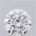 Lab Grown Diamond 1.57 Carats, Round with Excellent Cut, F Color, VS1 Clarity and Certified by IGI