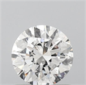 Natural Diamond 0.75 Carats, Round with Very Good Cut, E Color, I1 Clarity and Certified by GIA