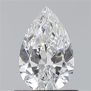Foto Diamante Natural 0.70 quilates, De pera , Color D, claridad VS2 y certificado GIA de