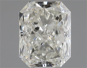 Picture of Natural Diamond 0.50 Carats, Radiant with  Cut, J Color, VVS2 Clarity and Certified by GIA