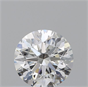 Natural Diamond 0.45 Carats, Round with Excellent Cut, G Color, VVS1 Clarity and Certified by GIA