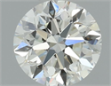 Diamante Natural 0.50 quilates, Redondo , Color I, claridad VVS2 y certificado GIA