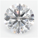 Lab Grown Diamond 2.27 Carats, Round with Ideal Cut, D Color, IF Clarity and Certified by IGI