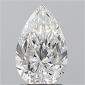 Diamante Natural 1.70 quilates, De pera , Color E, claridad VVS2 y certificado GIA