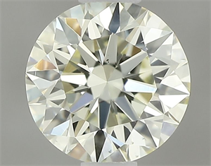 Picture of Natural Diamond 0.52 Carats, Round with Excellent Cut, N Color, VS1 Clarity and Certified by IGI