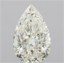Diamante Natural 3.01 quilates, De pera , Color J, claridad VVS1 y certificado IGI