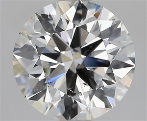 Foto Diamante Natural 1.71 quilates, Redondo , Color E, claridad SI1 y certificado GIA de